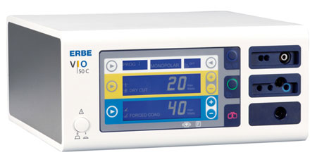 Компактные электрохирургические аппараты ERBE VIO 50 С для амбулаторной хирургической практики.